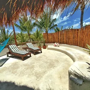 Casa Cacahuate Holbox-casa Entera Con Jardin-whole House With Garden Isla Holbox